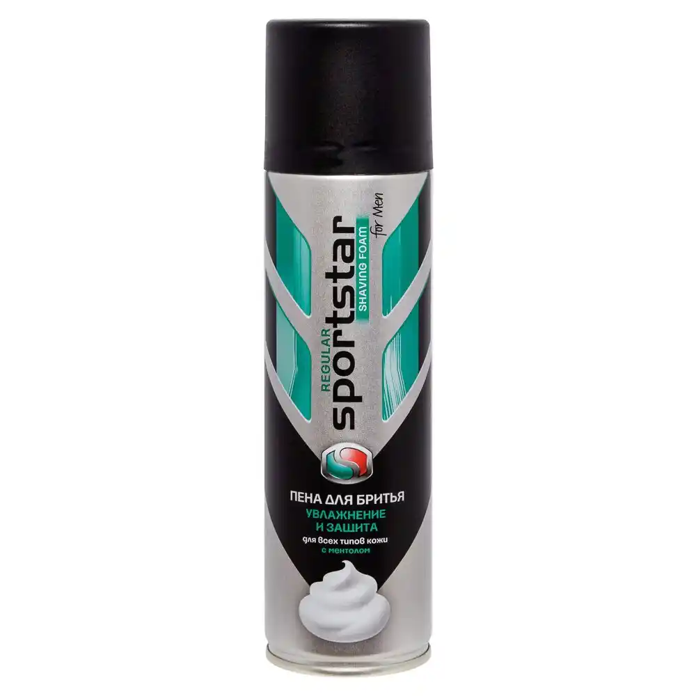 Пена для бритья 200мл Sport Star Regular мужская  аэрозоль