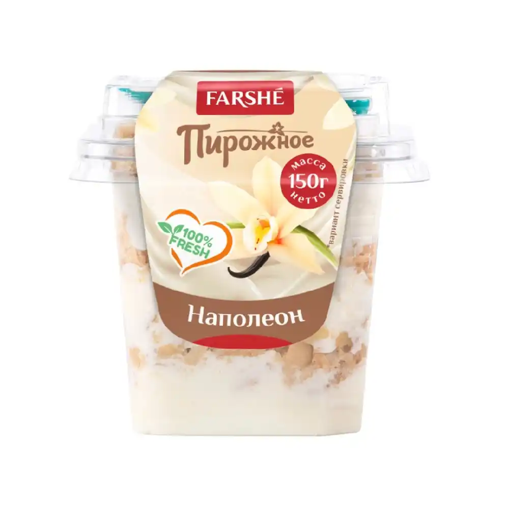 Пирожное 150 г Фарше Наполеон п/уп