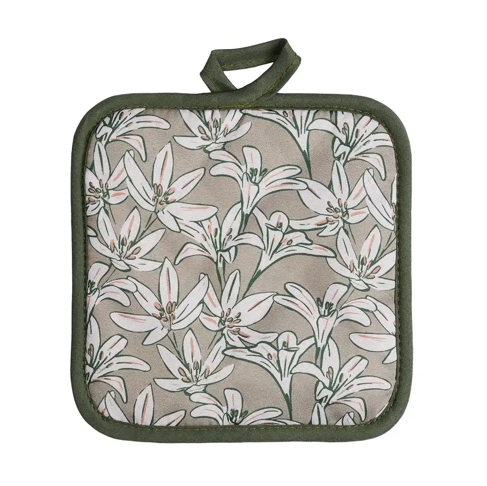 Прихватка 17х17см PROVANCE Эвкалипт зелёный б/уп