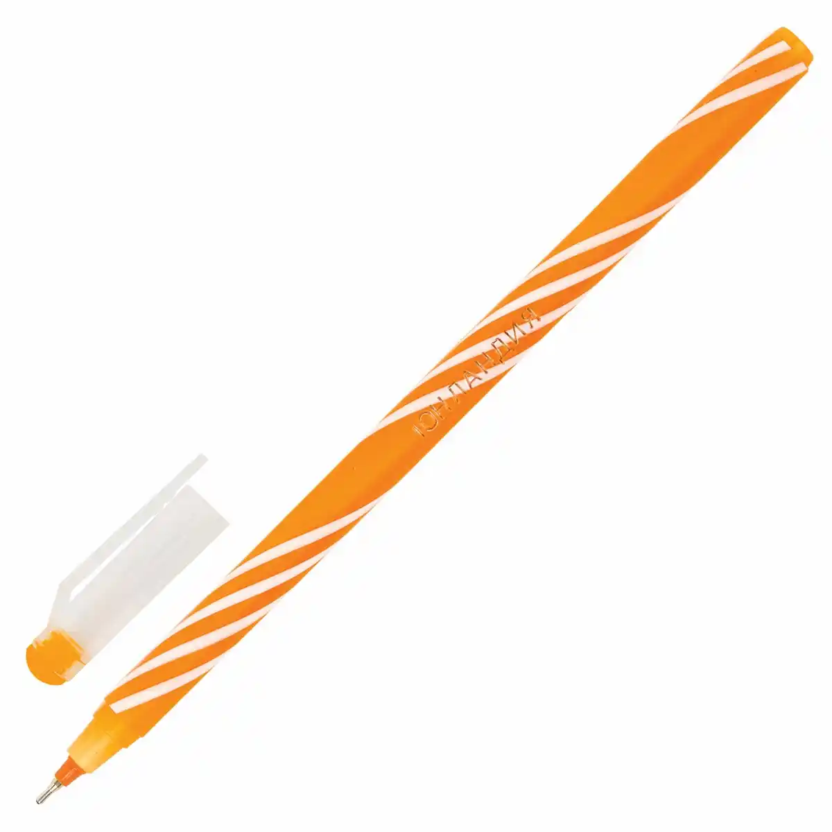 Ручка шариковая 0,6мм ЮНЛАНДИЯ масляная CANDY Синяя в асс-ме 143019 б/уп