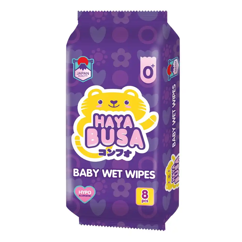 Салфетки влажные 8шт Hayabusa Детские в ассортименте м/уп