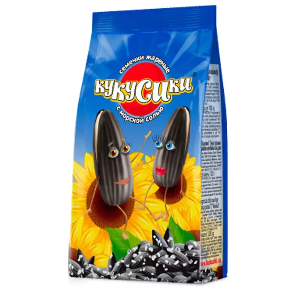 Семечки 270 г Кукусики с морской солью м/уп