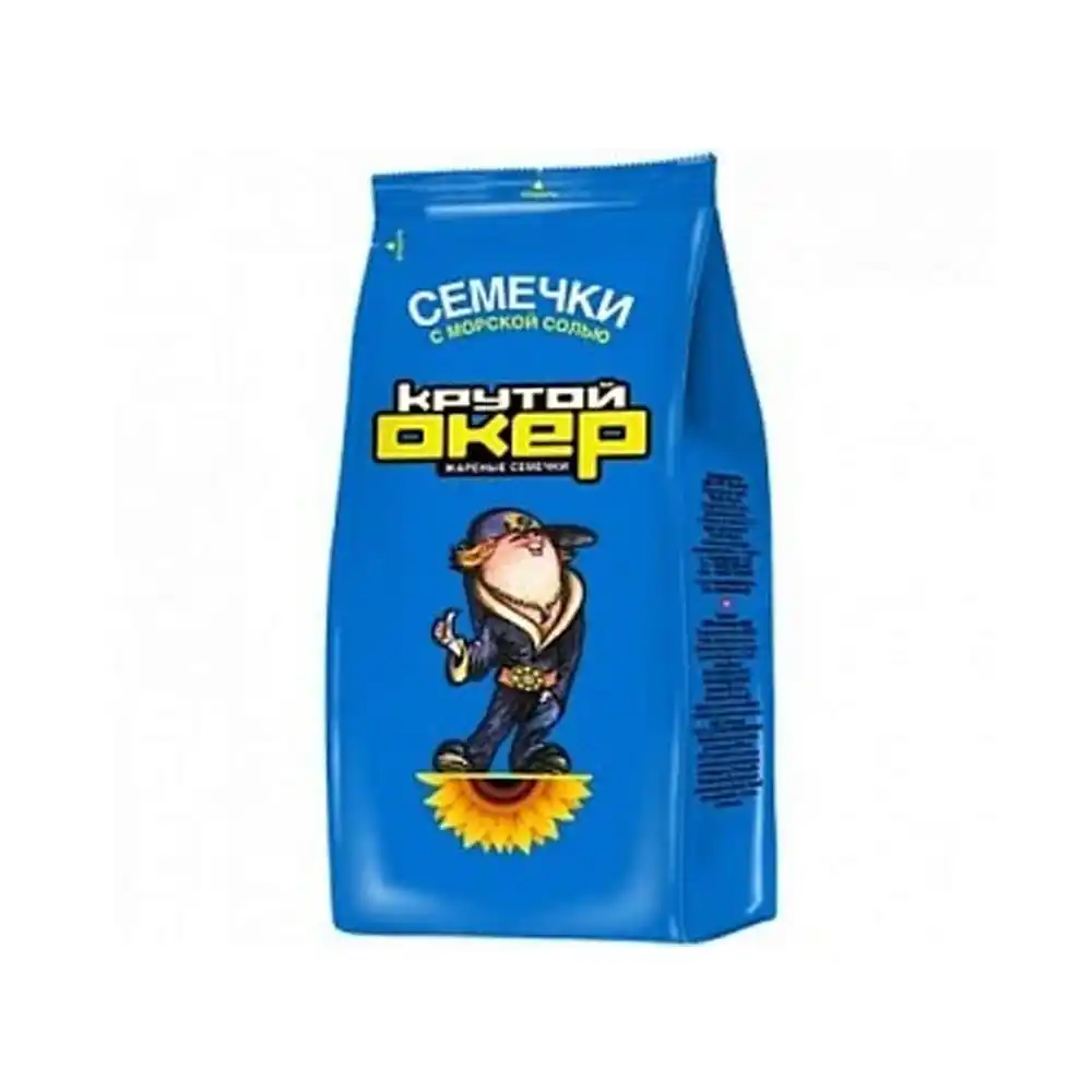 Семена подсолнечника 150 г Крутой Окер жареные с морской солью м/уп