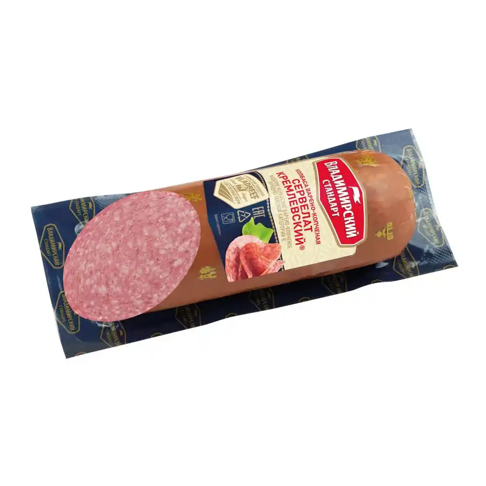 Сервелат 350 г Владимирский Стандарт Кремлевский в/к