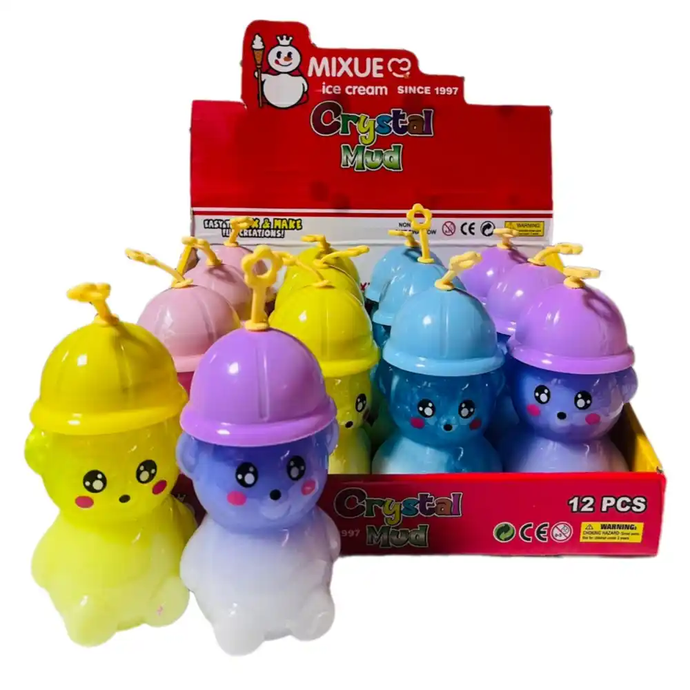 Слайм Gaozun мишка 240308-4 пл/уп