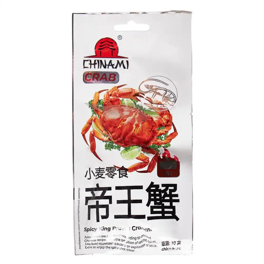 Снек 30г CHINAMI краб м/уп
