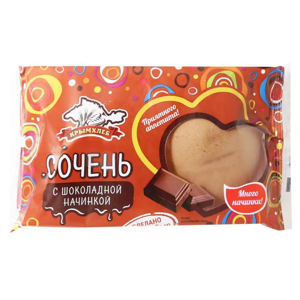 Сочень 120 г Крымхлеб с шоколадной начинкой п/эт