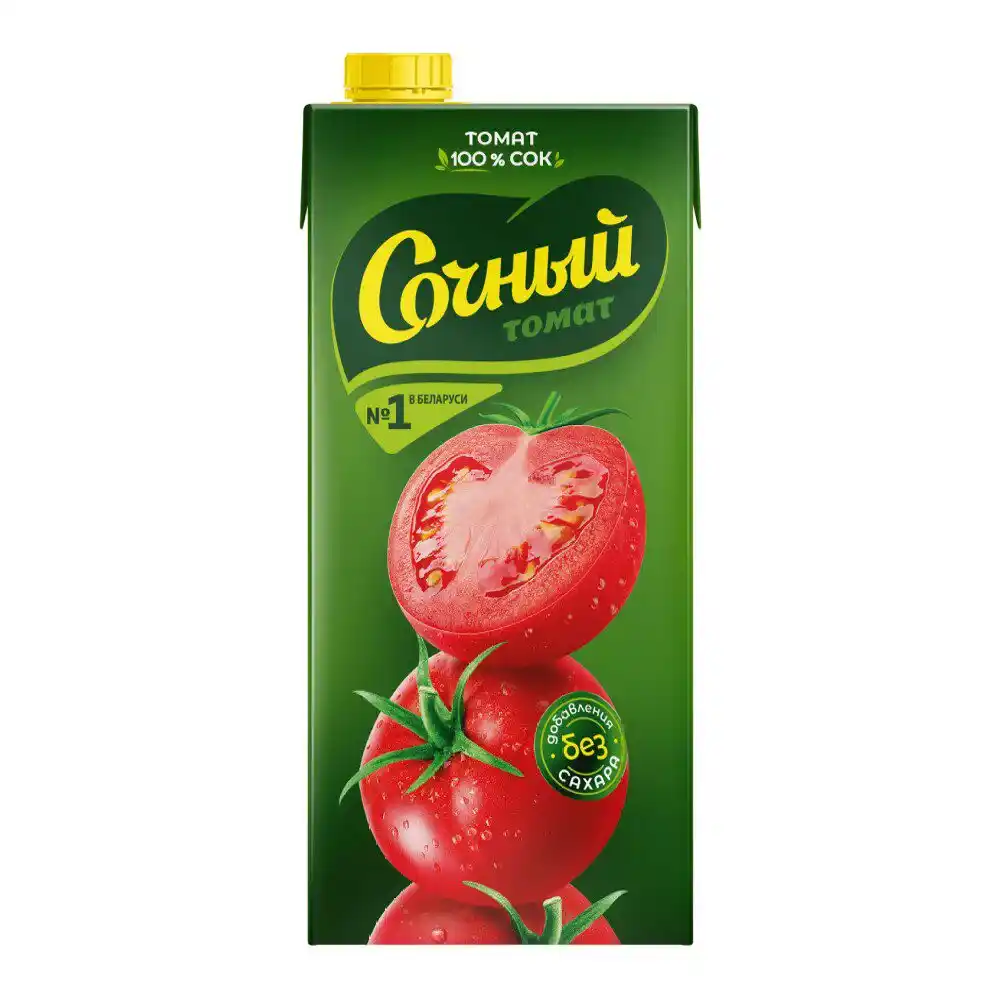 Сок 2л Сочный Томат тетра-пак