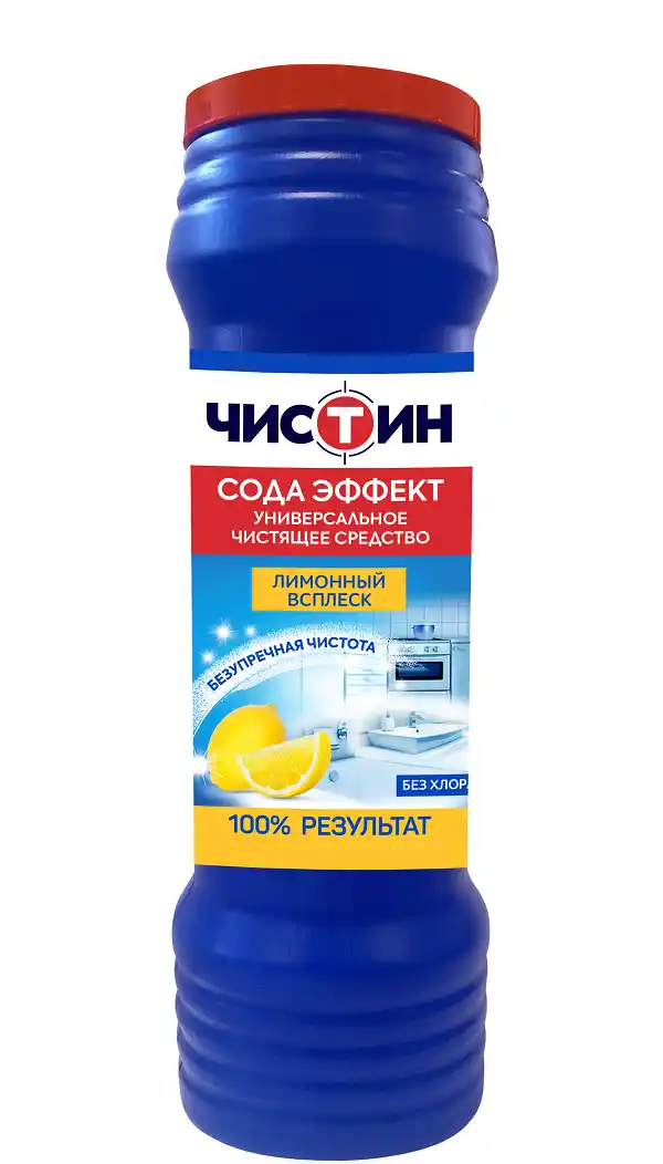 Средство чистящее 400 гр Чистин Лимонный всплеск б/хлора пл/ф