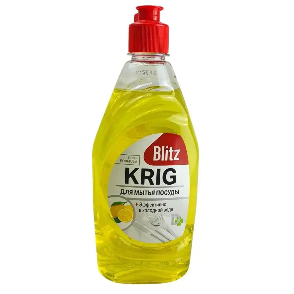 Средство для мытья посуды 450 гр Blitz KRIG п/флакон