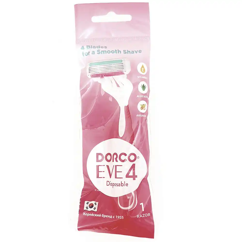 Станок одноразовый Dorco Shai 4 для бритья женский м/уп