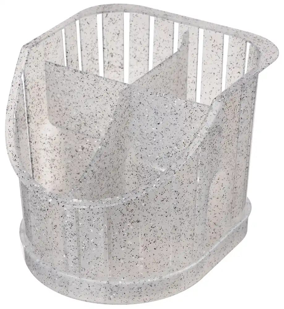 Сушилка д/столовых приборов 160х142х128мм Homver Verona 4х-секционная б/уп