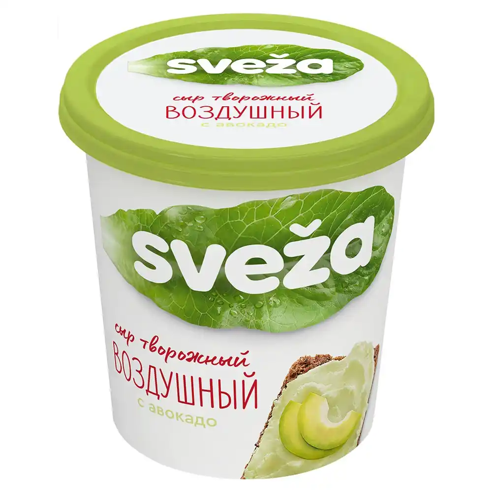 Сыр 150г SVEZA творожный Воздушный с авокадо 60% п/ст