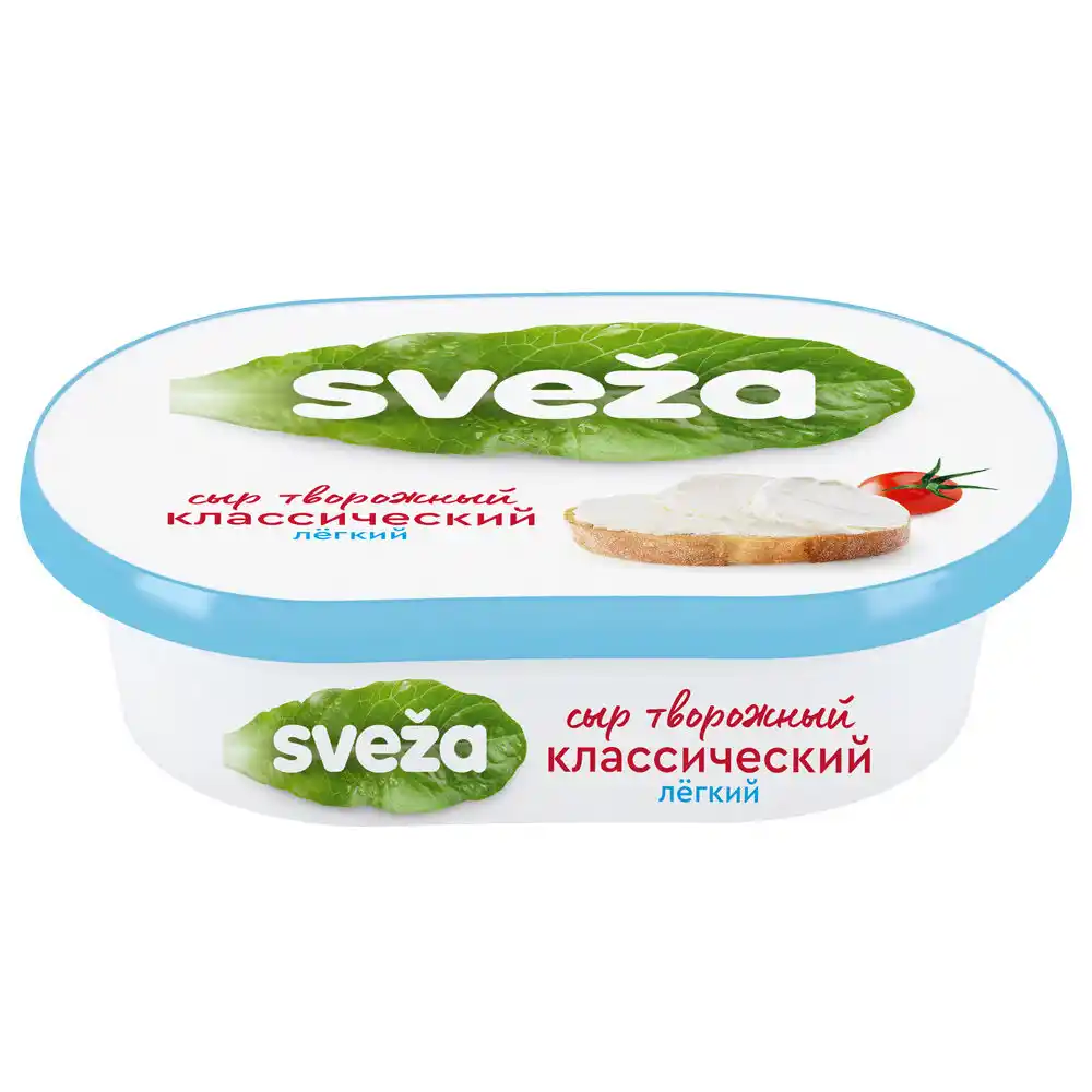 Сыр творожный 150г SVEZA Классический лёгкий 35% пл/ван