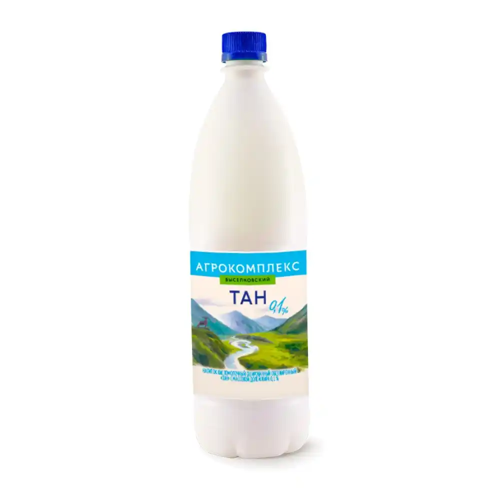 Тан 1 л Агрокомплекс  напиток кисломолочный  0,1% п/бут
