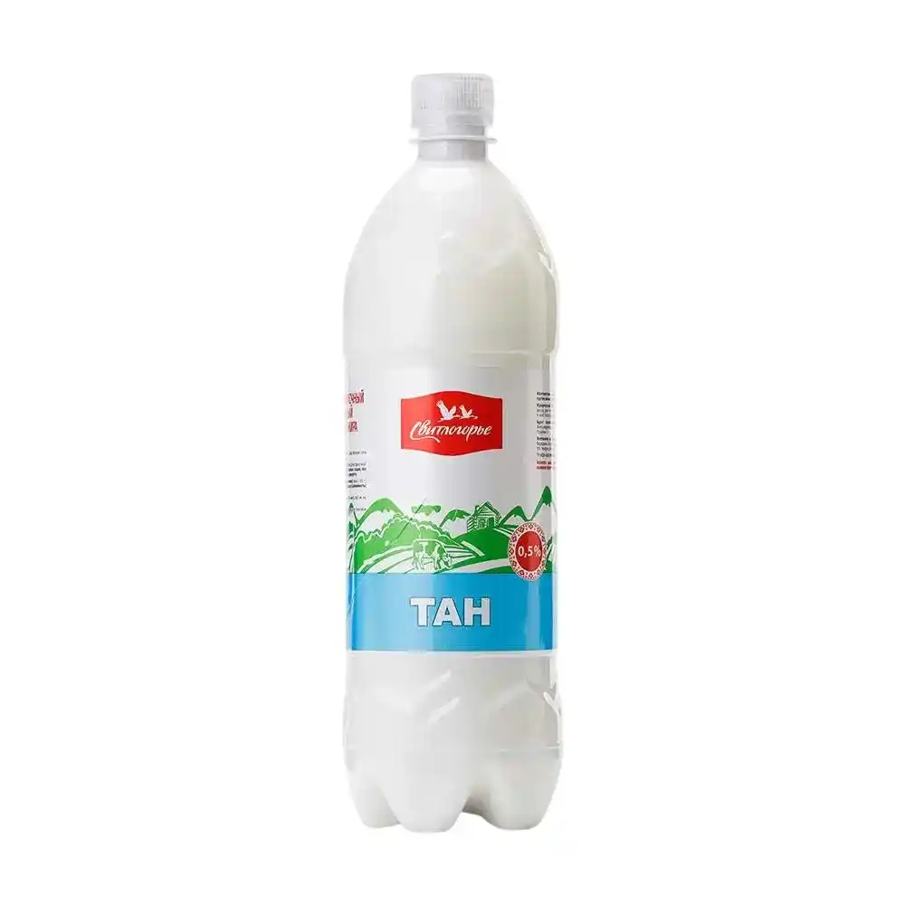 Тан 1л Свитлогорье напиток кисломолочный 0,5% пл/бут