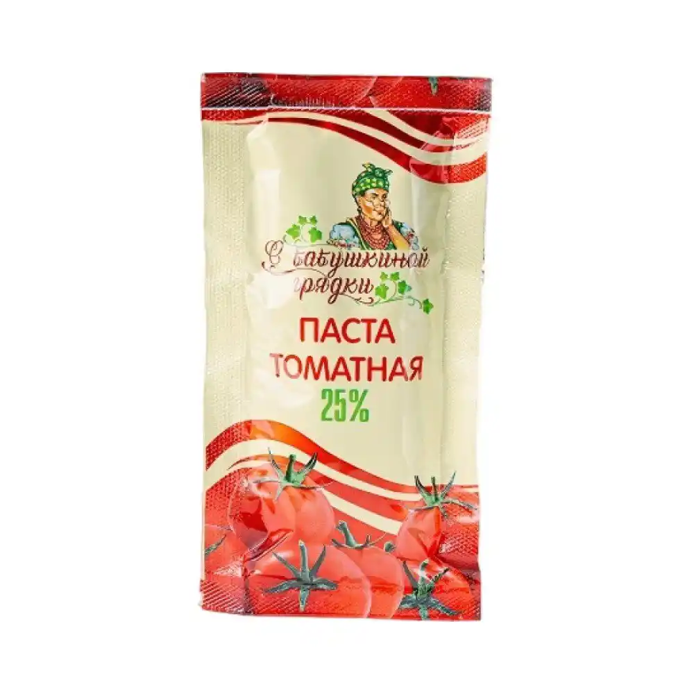 Томатная паста 70 гр С бабушкиной грядки Гост сашет