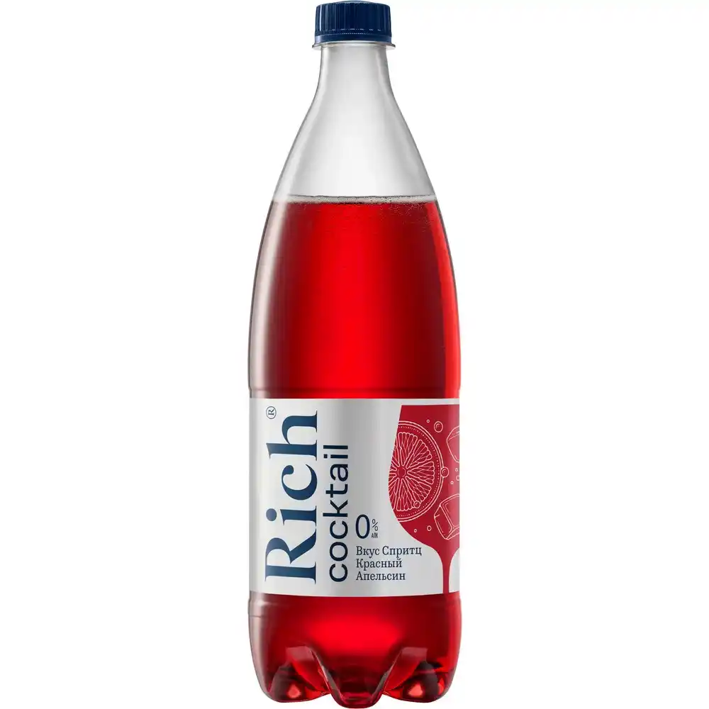 Тоник 1л Rich Cocktail Спритц Красный Апельсин ПЭТ