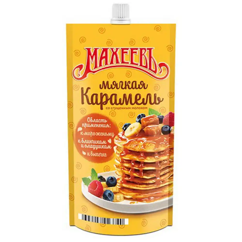 Топпинг 300 гр Махеевъ Мягкая Карамель д/п