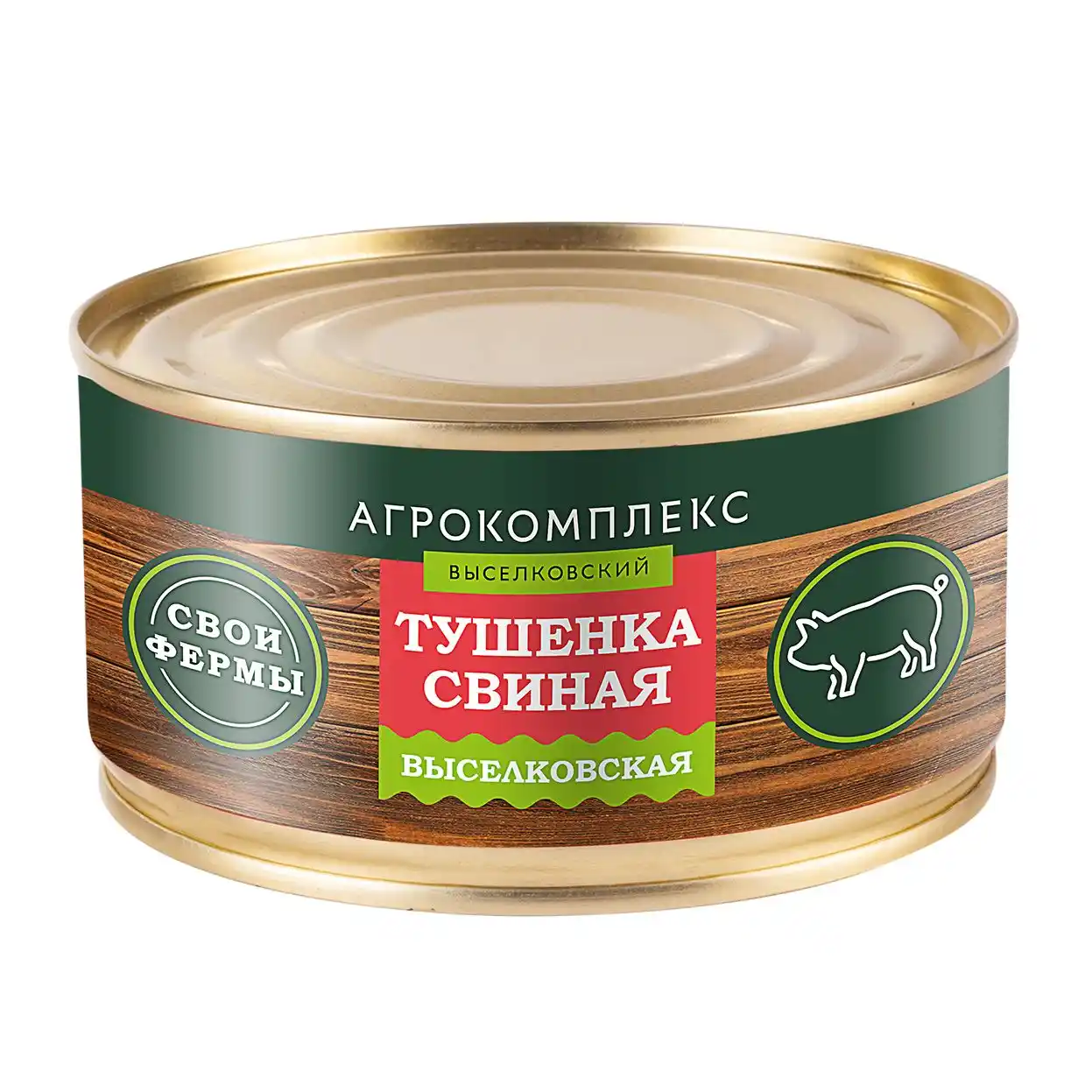 Тушенка 325гр Агрокомплекс Свиная ж/б