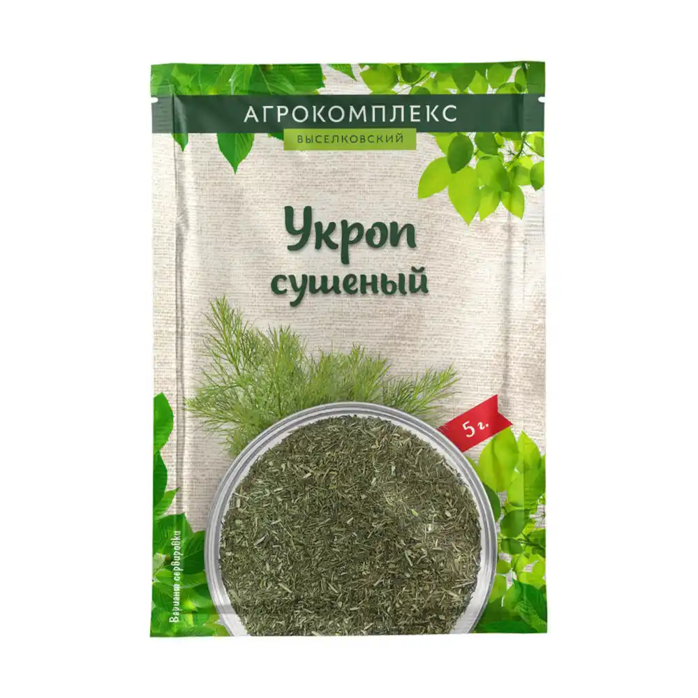 Укроп 5 г Агрокомплекс сушеный м/у
