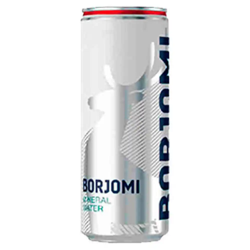 Вода 0.33 л Боржоми минеральная природная лечебно-столовая газированная ж/б