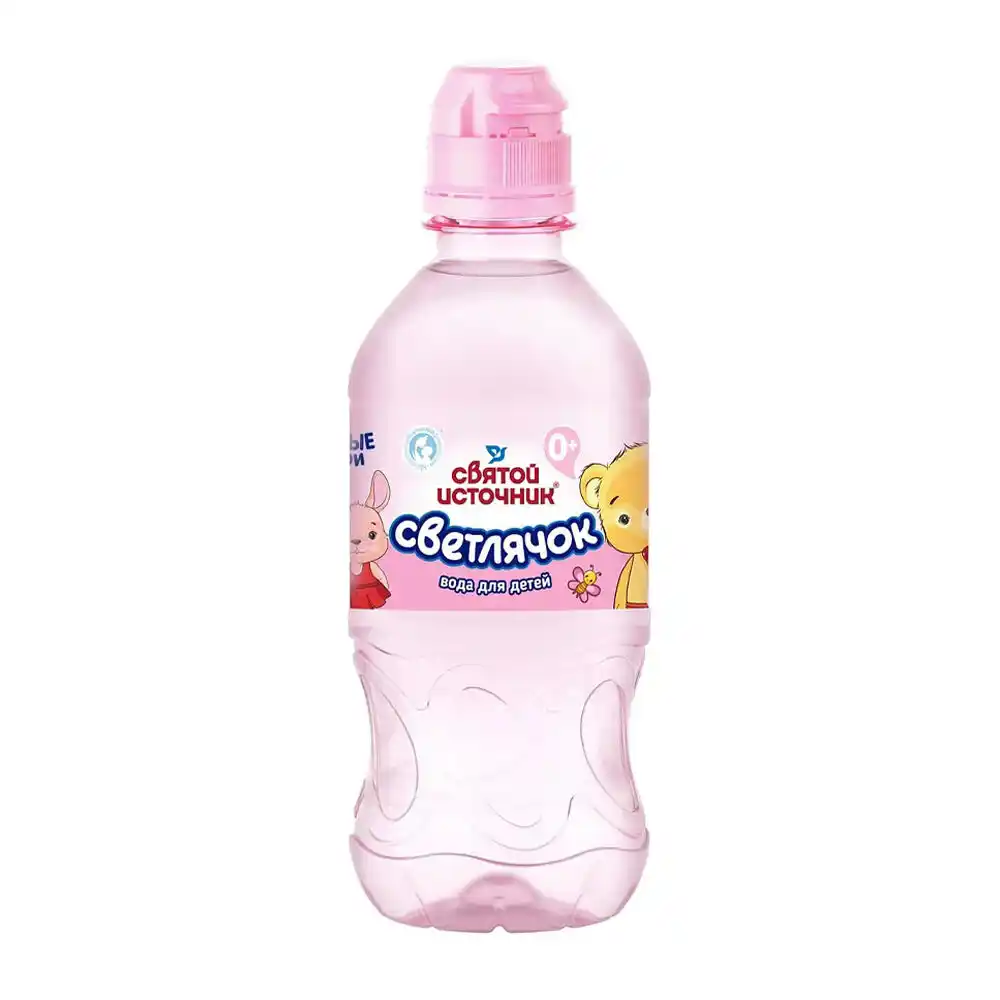 Вода 0,33 л Святой источник Светлячок детское негаз ПЭТ
