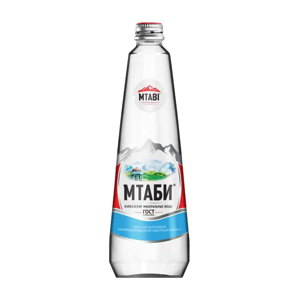 Вода 0,5л Мтаби минеральная природная лечебно-столовая ст/бут