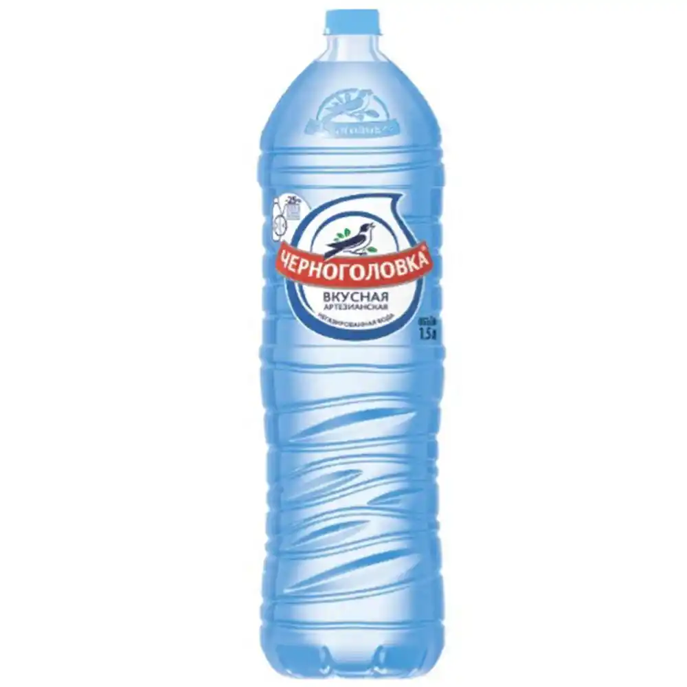 Вода 1,5 л Черноголовка питьевая негазированная ПЭТ