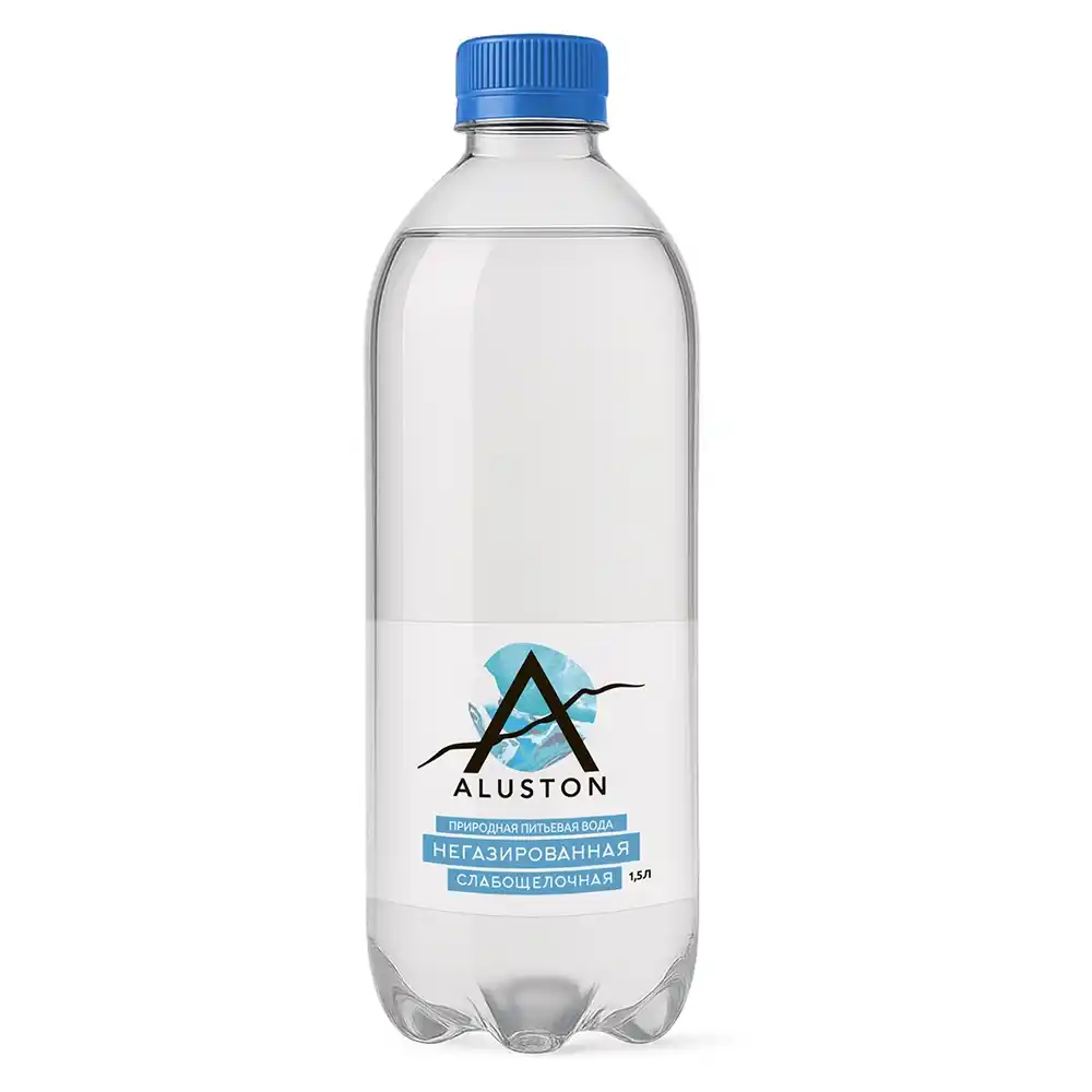 Вода 1,5л Aluston природная питьевая негаз ПЭТ