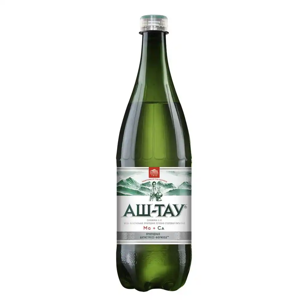 Вода 1л Аш-Тау минеральная природная лечебно-столовая ПЭТ
