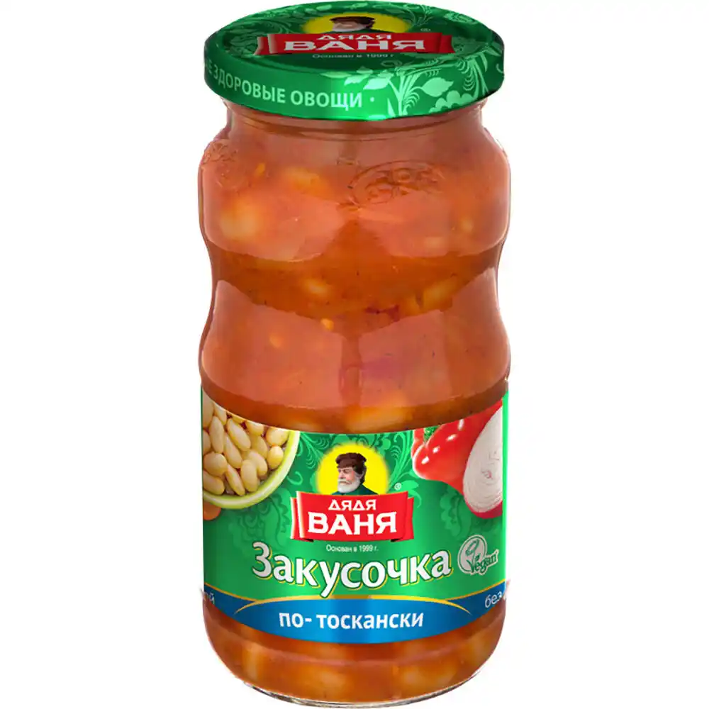 Закуска 460 г Дядя Ваня Тосканская с овощами ст/б