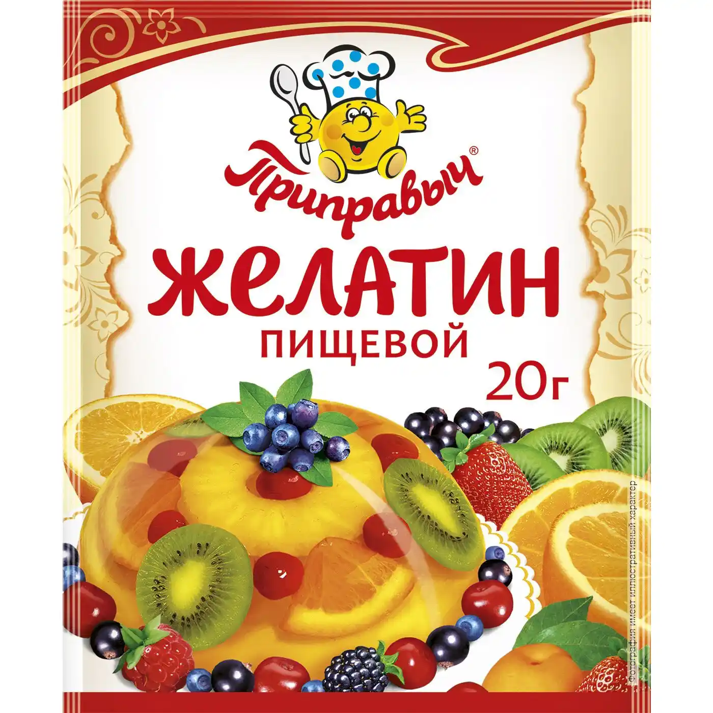 Желатин 20г Приправыч м/уп