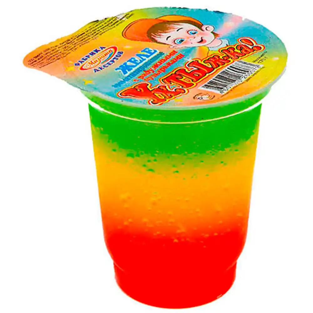 Желе 170 г Мирата Ух, тыж-ка! ароматизированное п/стакан