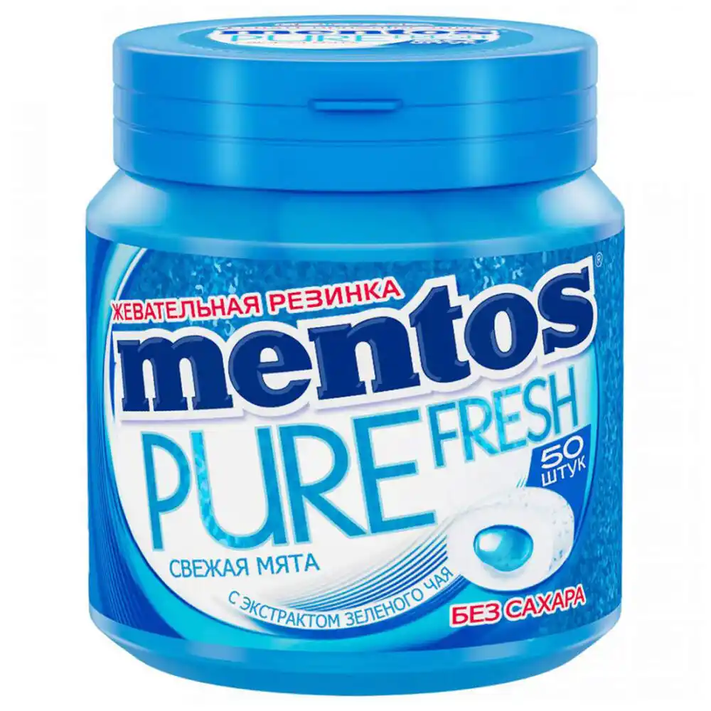 Жевательная Резинка 100 г Ментос Свежая мята п/уп
