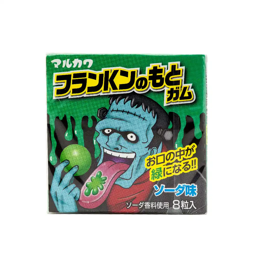 Жевательная резинка 11,1гр Marukawa Франкенштейн Лимонад м/уп