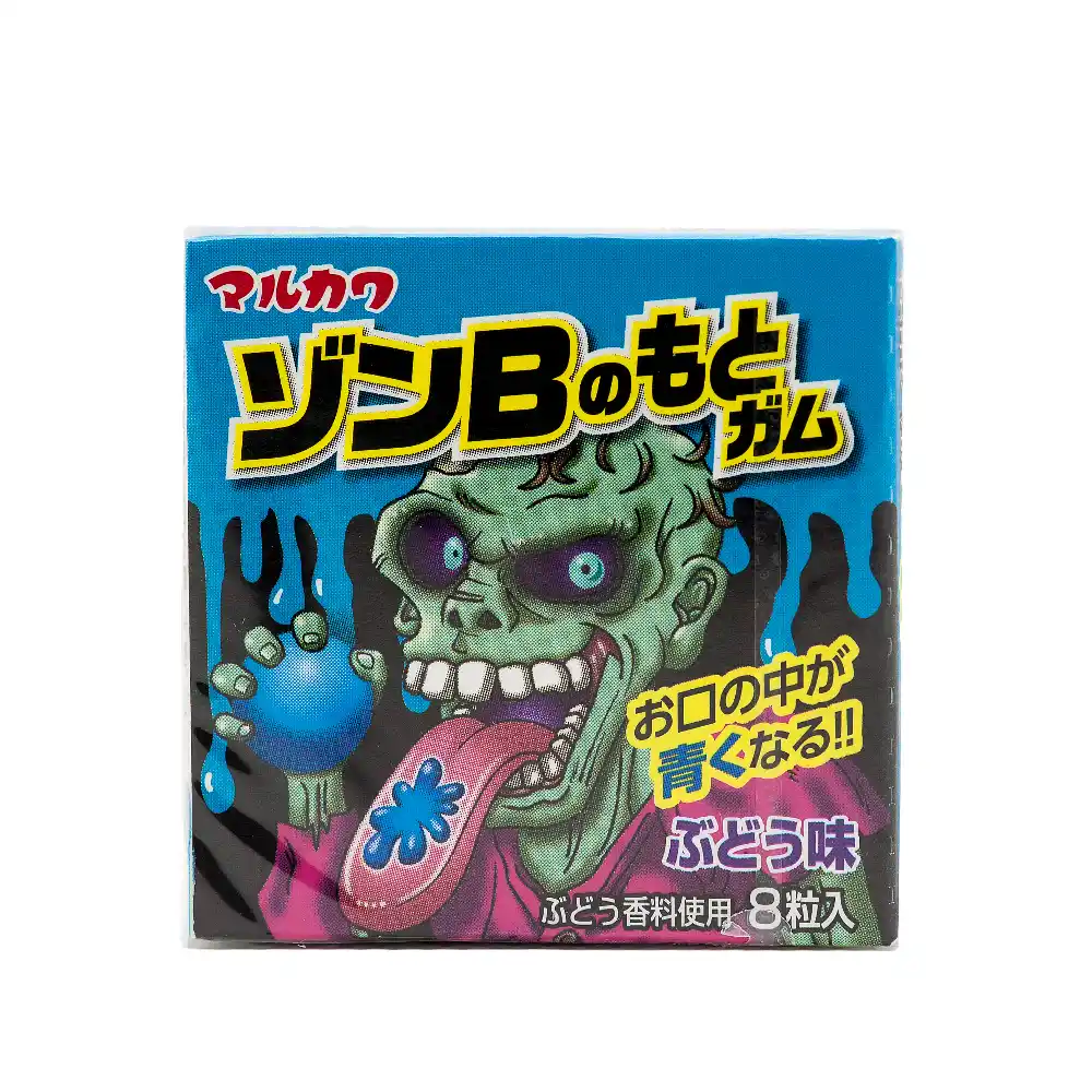 Жевательная резинка 11,1гр Marukawa Зомби Виноград м/уп