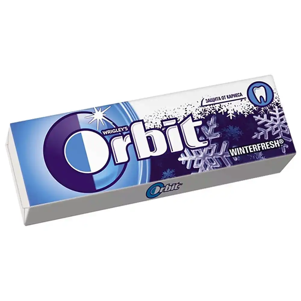 Жевательная резинка 13,6 г Wrigley's Орбит Winterfresh м/уп