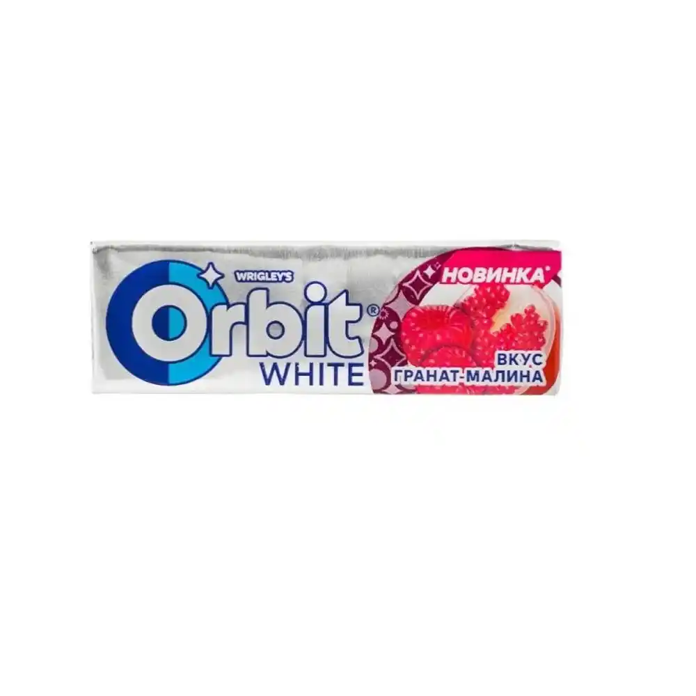 Жевательная резинка 13гр Orbit White Гранат-Малина м/уп