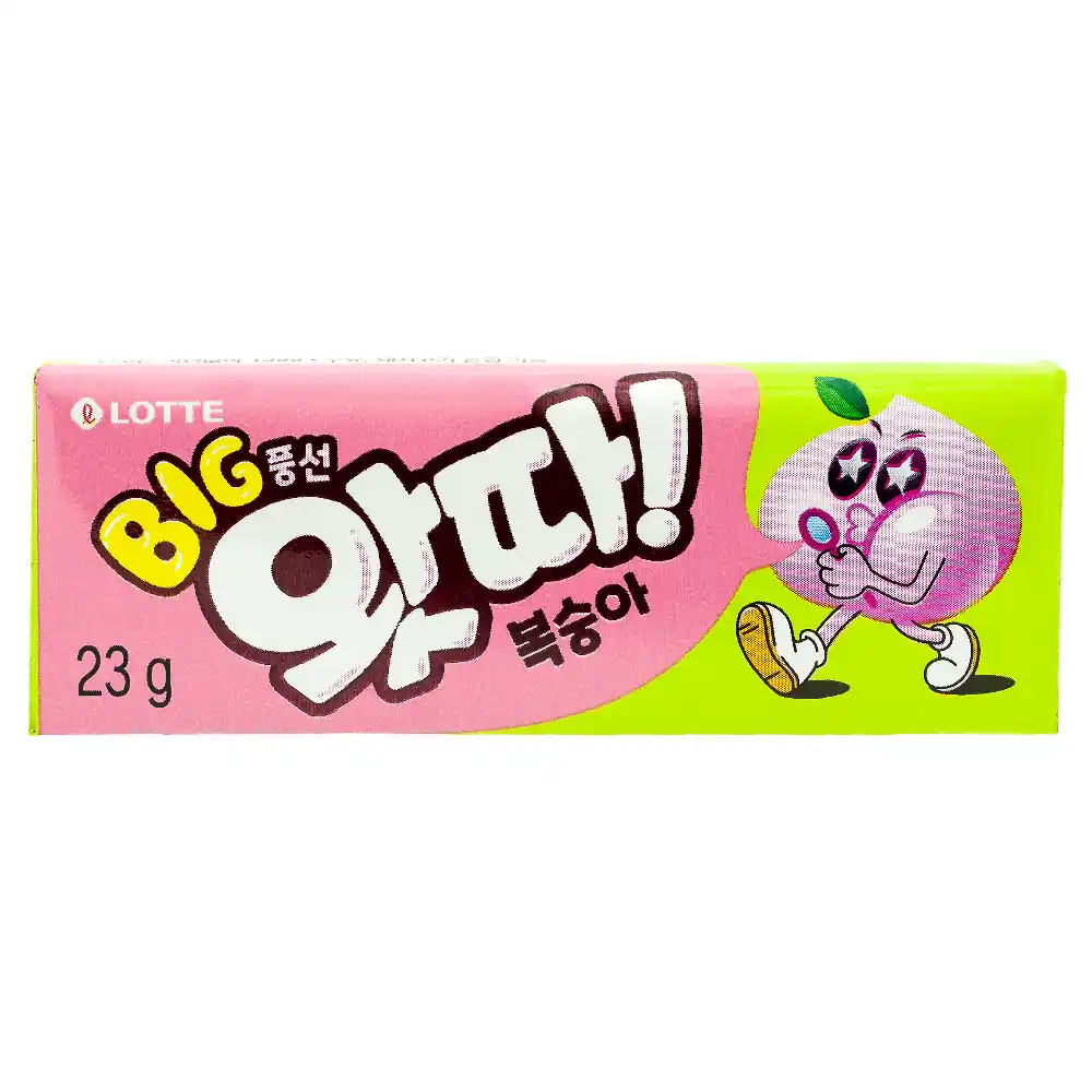 Жевательная резинка 23гр Lotte WHATTA PEACH м/уп