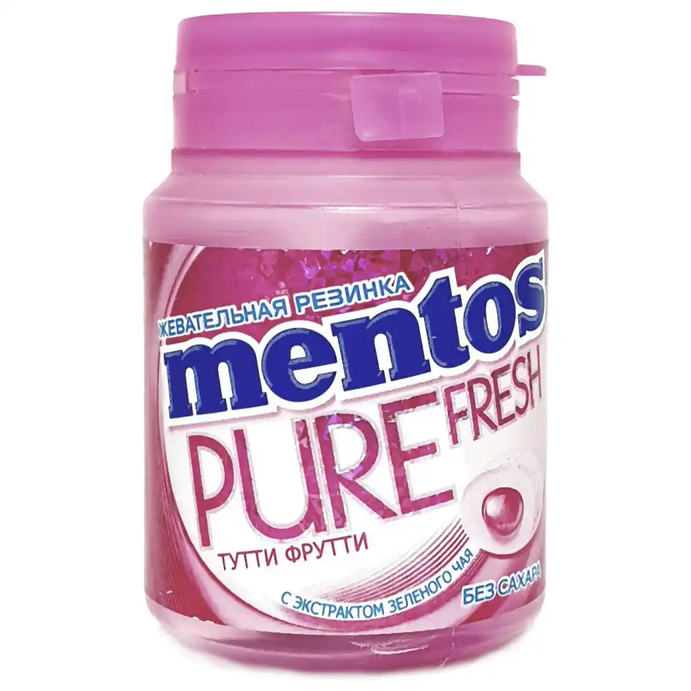 Жевательная резинка 54 г Ментос Тутти Фрутти п/уп