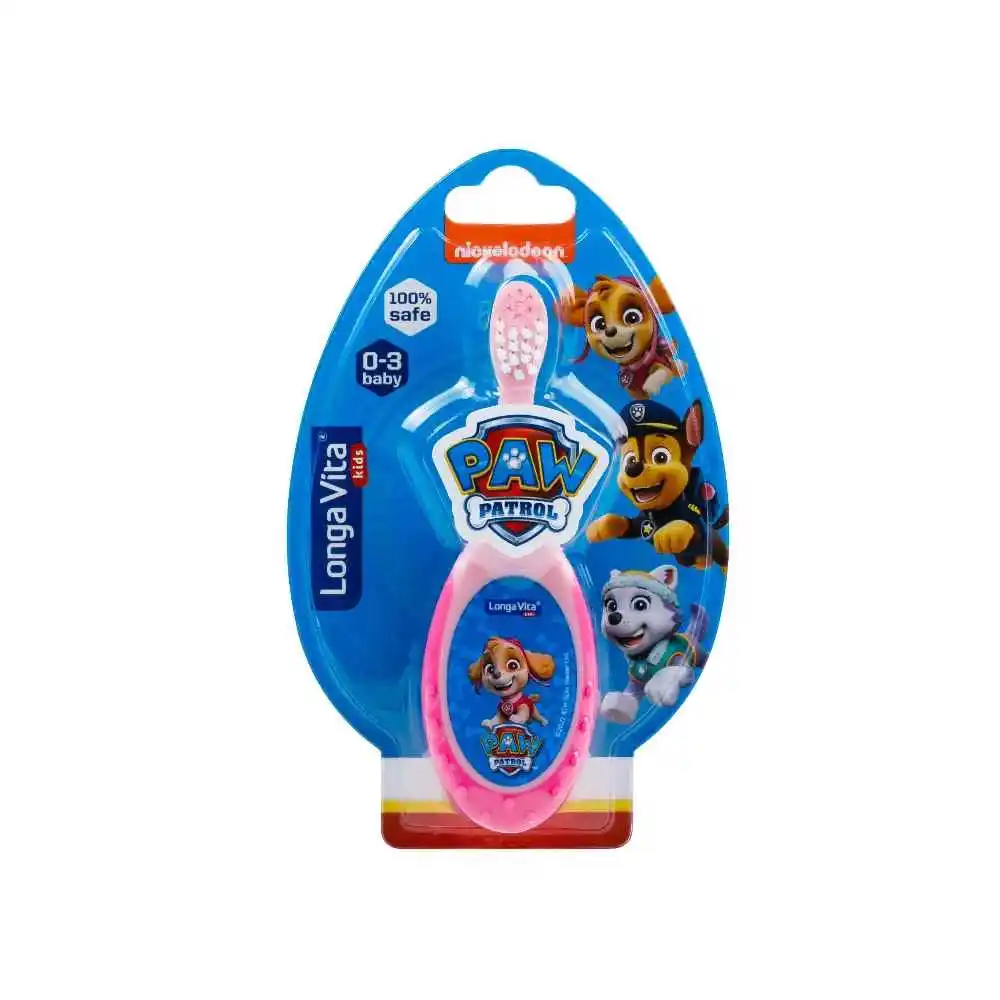 Зубная щетка Longa Vita Kids PAW Patrol Мягкая щетина 0+ к/уп